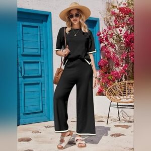 Women's Black Two-Piece